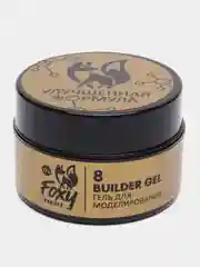 Пудровый гель для наращивания ногтей в баночке Builder gel, 15 г, FOXY EXPERT