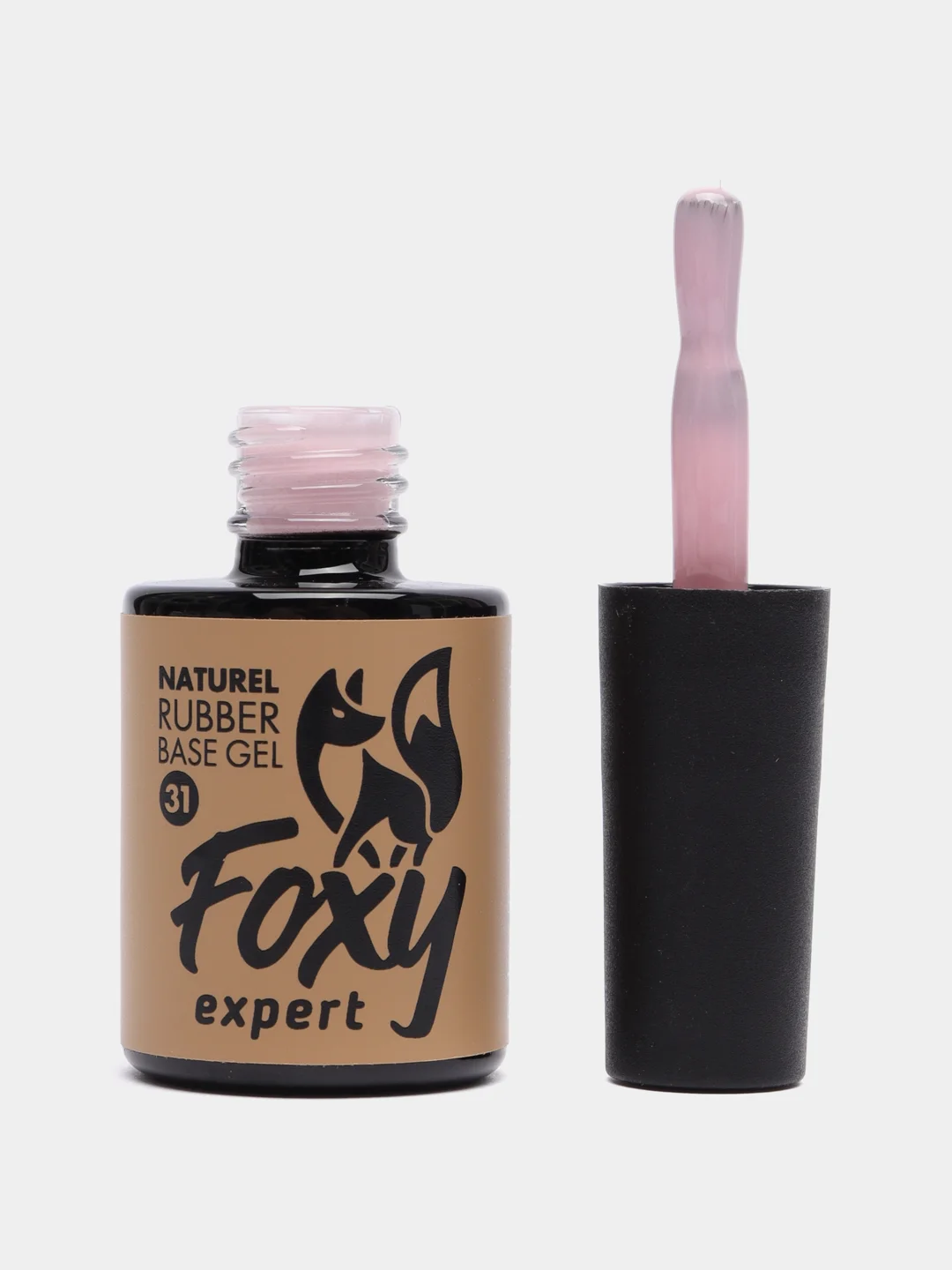Лавандовый камуфлирующая база для маникюра FOXY EXPERT NATUREL, 10 мл