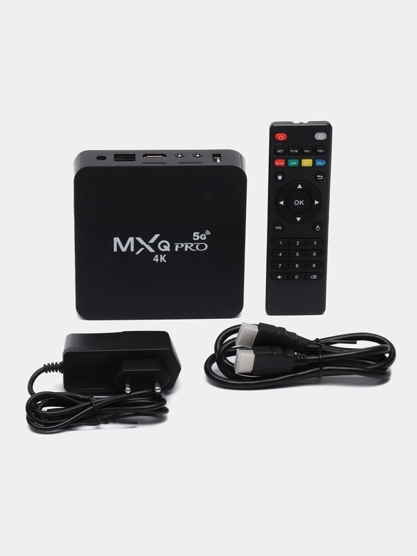 Цифровая приставка Smart TV MXQ Pro 4K 5g 8 / 128GB Android TV