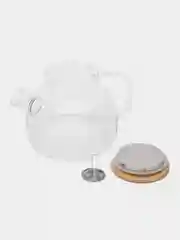 Медный чайник заварочный, с металлическим фильтром, 3 объема