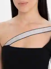 Платье со стразами