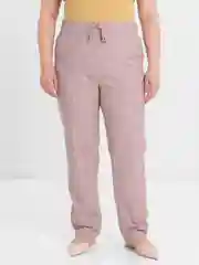 Розовый брюки женские, льняные, 2 цвета