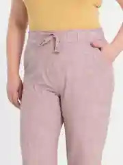 Розовый брюки женские, льняные, 2 цвета