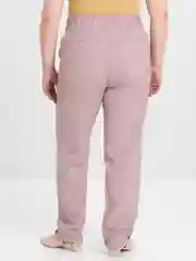 Розовый брюки женские, льняные, 2 цвета