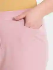 Розовый женские бриджи, капри