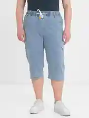 Голубой капри женские