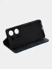 Синий чехол-книжка для  Redmi Note 13 Pro 4G (Редми  Ноут 13 Про)  из Эко кожи