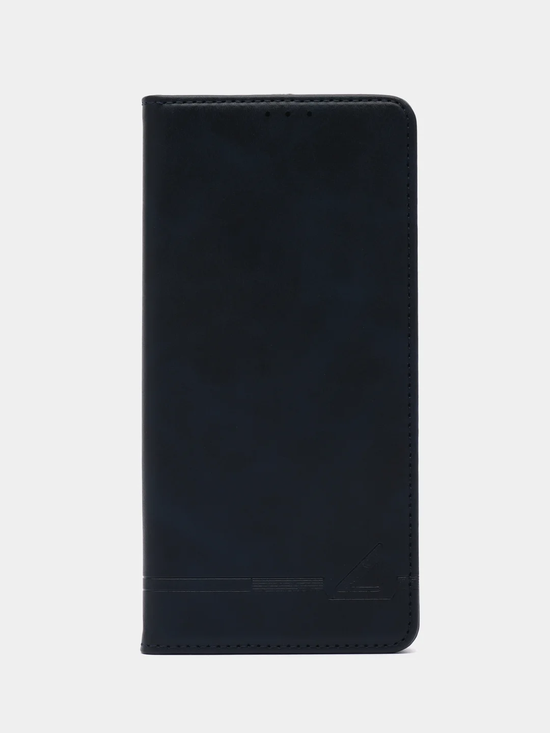 Синий чехол-книжка для  Redmi Note 13 Pro 4G (Редми  Ноут 13 Про)  из Эко кожи