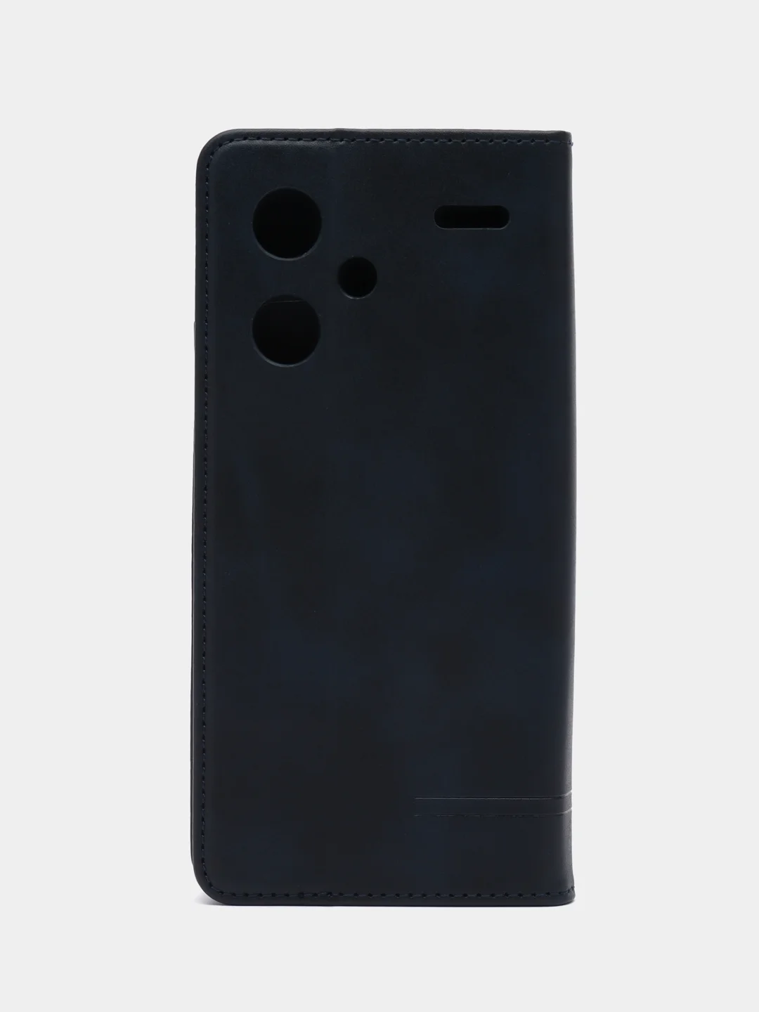 Синий чехол-книжка  Redmi  Note 13 Pro  Plus 5G (Редми Ноут 13 Про Плюс) из Эко кожи