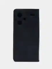Синий чехол-книжка  Redmi  Note 13 Pro  Plus 5G (Редми Ноут 13 Про Плюс) из Эко кожи