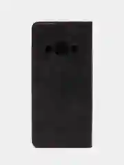 Черный чехол-книжка  Redmi  А3 ( Редми А3)  из Эко кожи