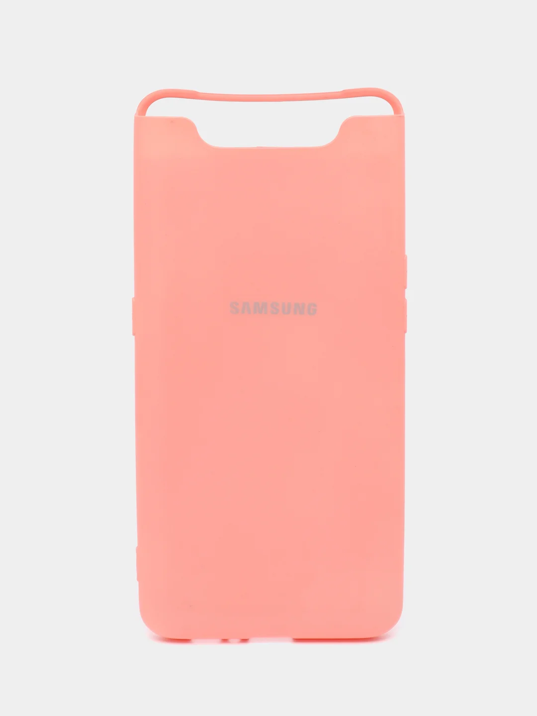 Розовый чехол Sotf-fouch для Samsung A80 / A90