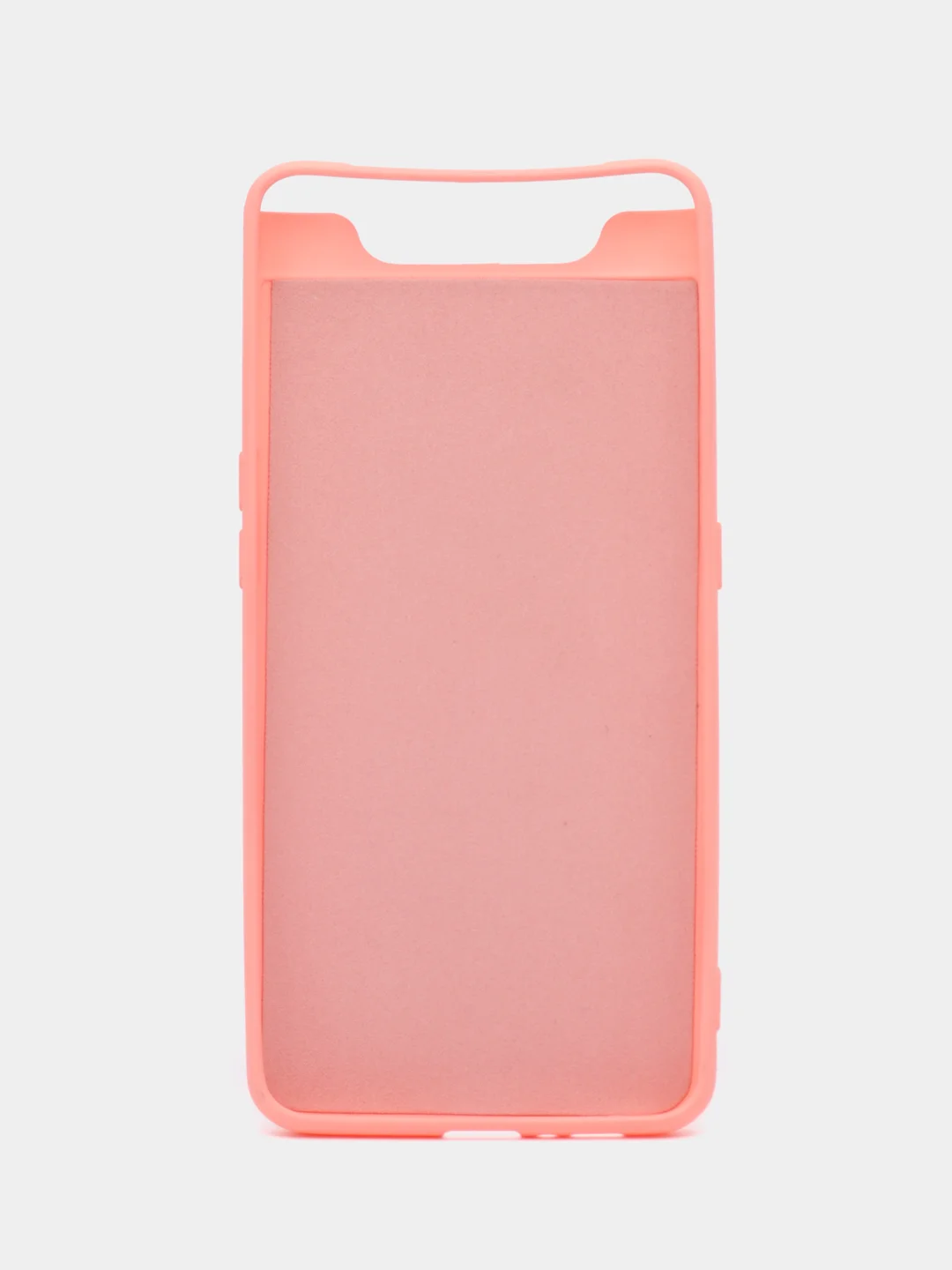 Розовый чехол Sotf-fouch для Samsung A80 / A90