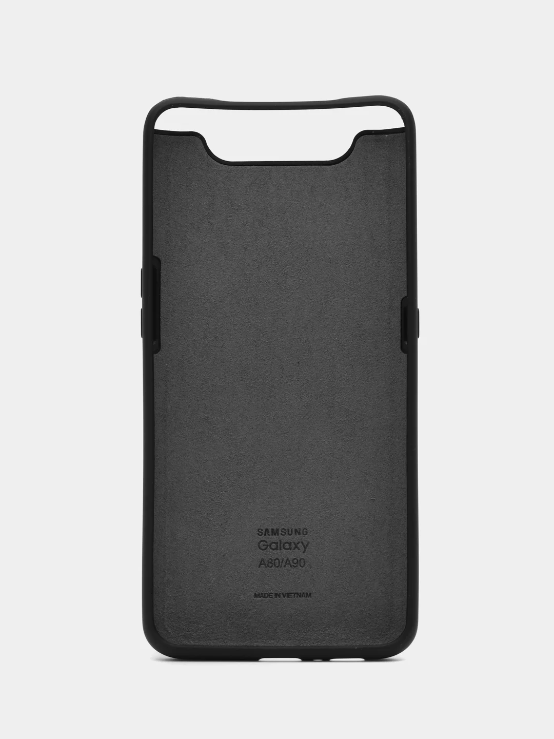 Черный чехол Sotf-fouch для Samsung A80 / A90