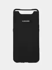 Черный чехол Sotf-fouch для Samsung A80 / A90