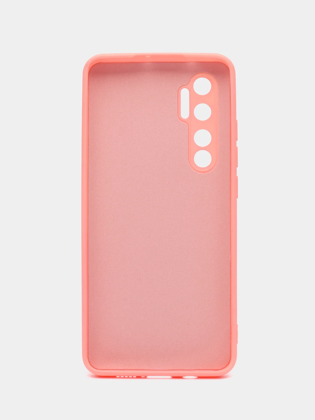 Розовый чехол Soft-touch для Mi note 10 lite