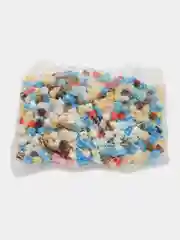 Пастельно-коралловый конструктор/фигурки/три-д конструктор мини блоки/развивающая игрушка/для моторики рук