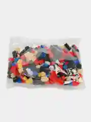 Серый меланж конструктор/фигурки/три-д конструктор мини блоки/развивающая игрушка/для моторики рук