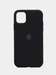 Черный чехол Silicone Case для iPhone 11