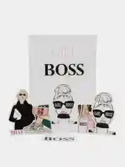 Розовый подарочный набор, подарок для женщины босса, подружки, girl boss, lady boss