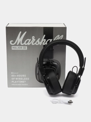 Беспроводные наушники Marshall Major IV (Маршал), Bluetooth, полноразмерные, черные