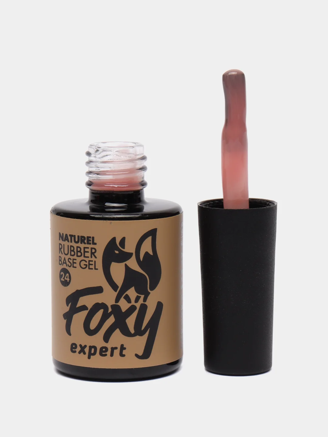 Бежевый камуфлирующая база для маникюра FOXY EXPERT NATUREL, 10 мл