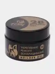 Конфетный гель для укрепления и ремонта ногтей в баночке (Builder gel) FOXY EXPERT камуфлирующий
