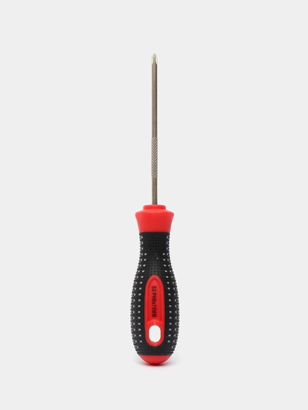 Отвертка крестовая сталь S2 PH 75/100/125 мм, трехкомпонентная рукоятка SAMURAI REXANT
