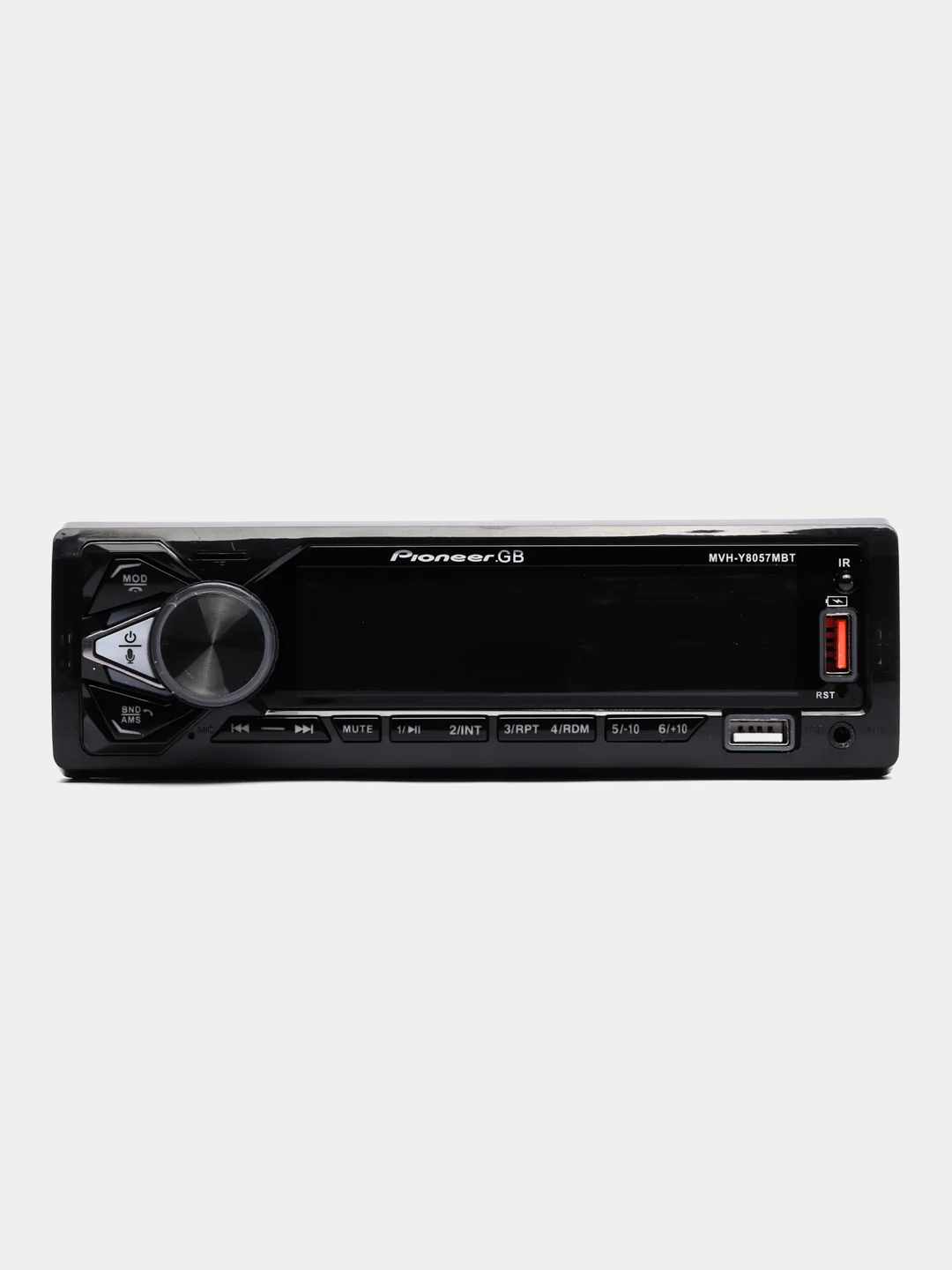 Автомагнитола Pioneer GB MVH-Y8057MBT, 1 Din, Bluetooth