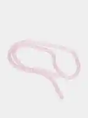 Стеклянные бусины "Рондели", на нити, 3 мм