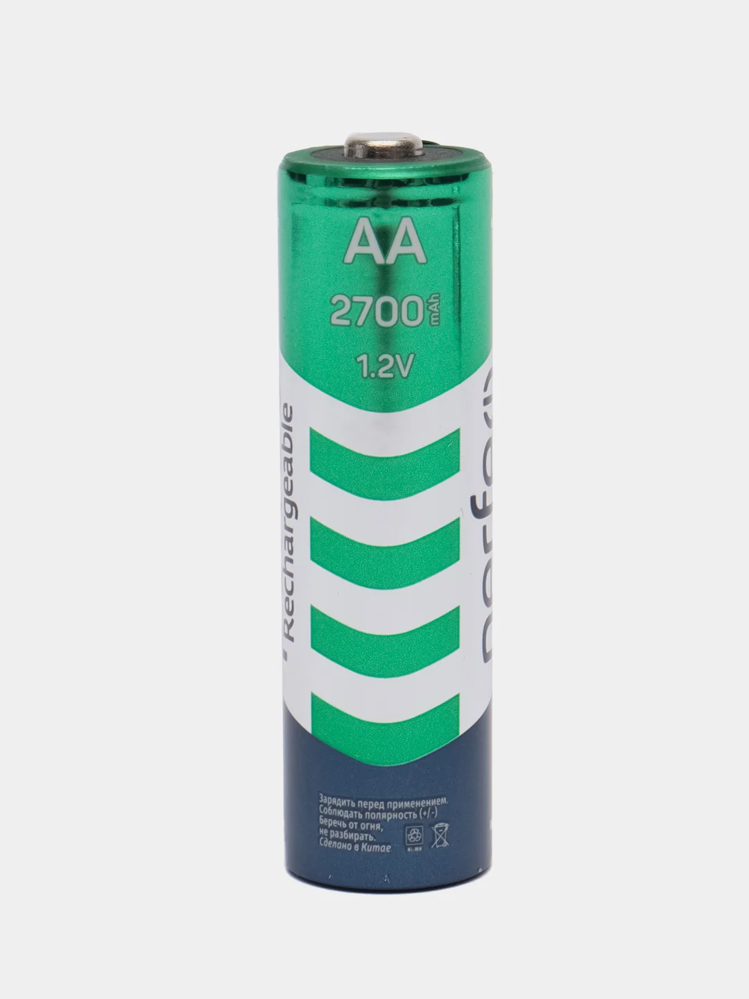 Аккумуляторные батарейки Perfeo AA 2700 mAh,  1.2V, 2 штуки /аккумулятор АА