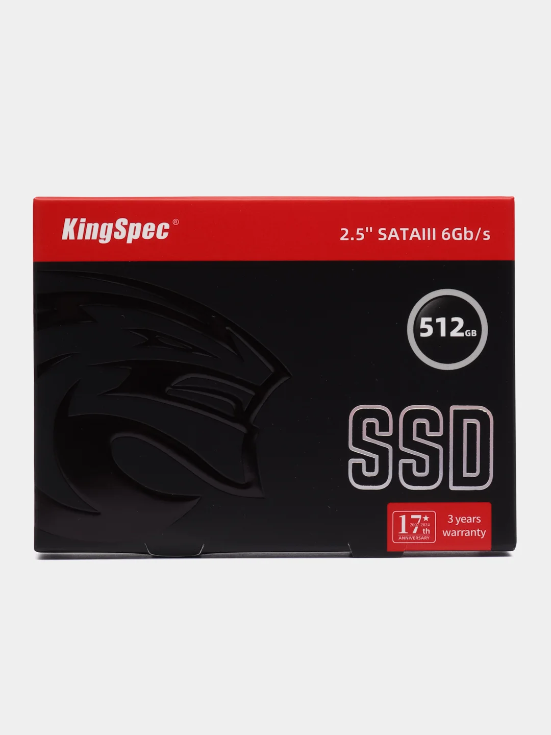 SSD накопитель KINGSPEC P3-512 512ГБ, 2.5", SATA III, SATA