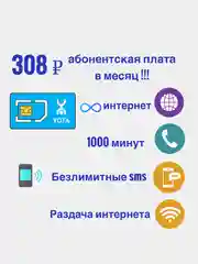 Sim карта с безлимитным интернетом