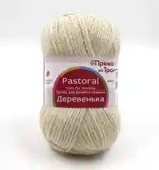 Пряжа для вязания "Деревенька", пряжа шерстяная, пряжа для ручной вязки, 100% шерсть