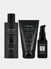 Набор для мужчин BEAUTIFIC REBEL KIT: шампунь, гель-скраб для умывания и масло для бороды