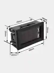 Вольтметр цифровой амперметр для Arduino DC,  0-100в, 10 А