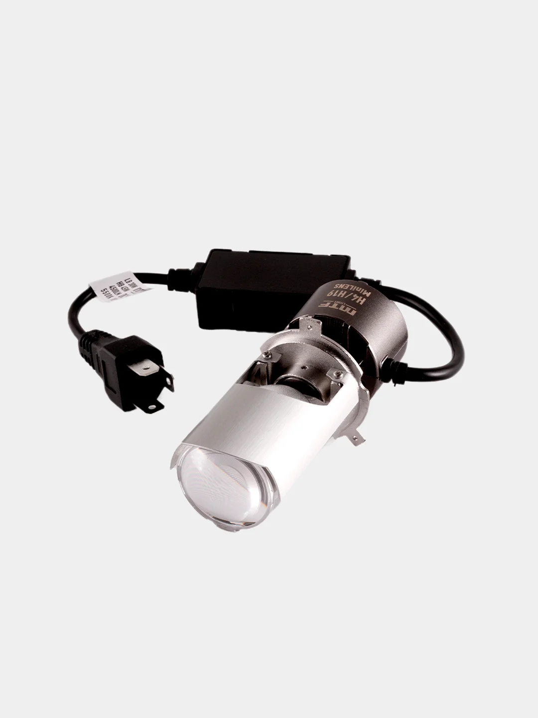 Светодиодные мини линзы на Polo, Largus, H4/H19, 5500K, 4500Lm, 2 шт, MTF LIGHT