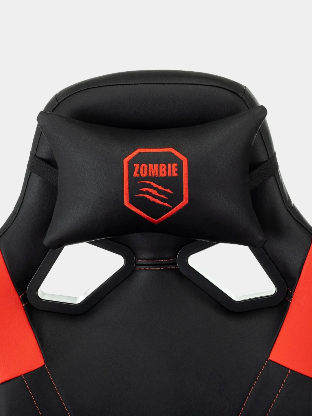 Красный кресло компьютерное игровое Бюрократ Zombie 50