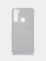 Серебряный чехол блестящий Xiaomi Redmi Note 8T, накладка c блёстками Редми Нот 8Т