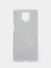 Серебряный чехол блестящий Xiaomi Redmi Note 9S, Note 9 PRO накладка с блёстками