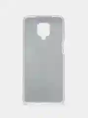 Серебряный чехол блестящий Xiaomi Redmi Note 9S, Note 9 PRO накладка с блёстками