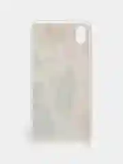 Бежевый меланж чехол Xiaomi Redmi 7A, Сяоми Редми 7А с рисунком "Косметика"