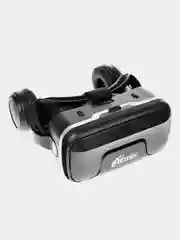 Очки виртуальной реальности Ritmix RVR-400, jack 3.5 мм, ширина смартфона до 80 мм, чёрные