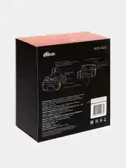 Очки виртуальной реальности Ritmix RVR-400, jack 3.5 мм, ширина смартфона до 80 мм, чёрные