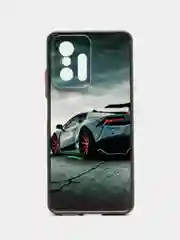 Хром чехол с рисунком на Xiaomi 11T и Xiaomi 11T Pro (Сяоми 11Т и Сяоми 11Т Про)