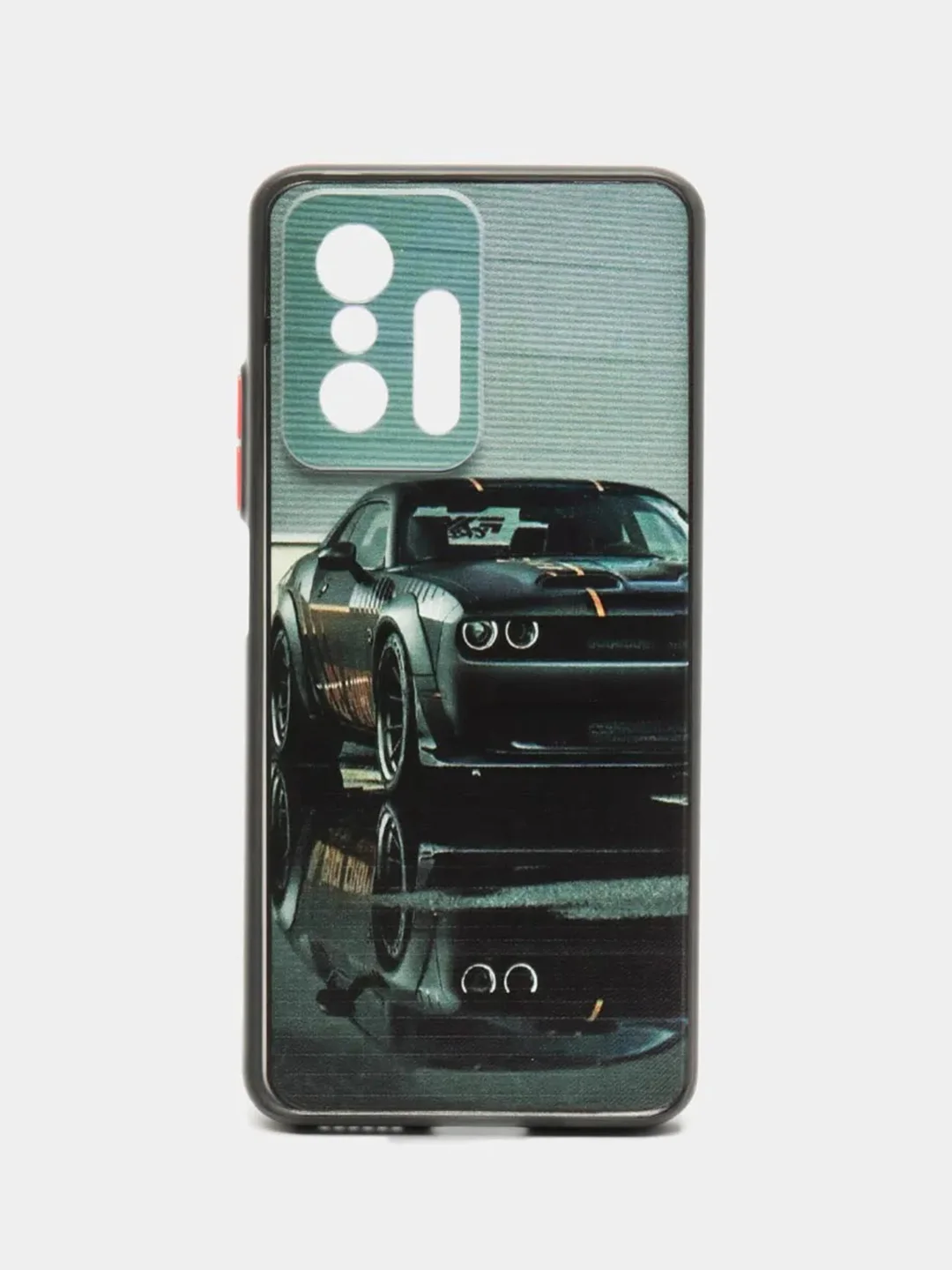 Серый чехол с рисунком на Xiaomi 11T и Xiaomi 11T Pro (Сяоми 11Т и Сяоми 11Т Про)