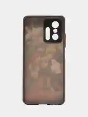 Оранжевый чехол с рисунком на Xiaomi 11T и Xiaomi 11T Pro (Сяоми 11Т и Сяоми 11Т Про)