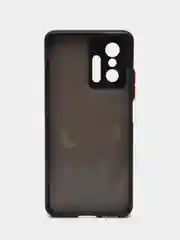 Угольный чехол с рисунком на Xiaomi 11T и Xiaomi 11T Pro (Сяоми 11Т и Сяоми 11Т Про)