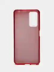 Красный чехол блестящий Xiaomi Redmi Note 11 Pro 4G накладка с блёстками