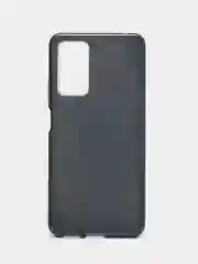 Угольный чехол блестящий Xiaomi Redmi Note 11 Pro 4G накладка с блёстками